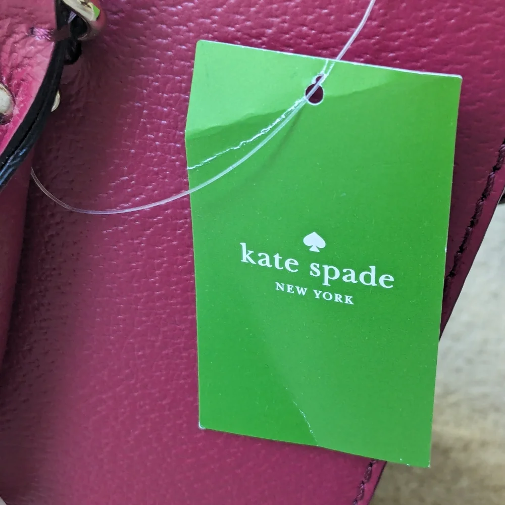 NWT Kate Spade Durham Wellesley Red Plum Bag